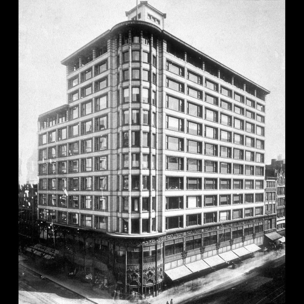 carson pirie sullivan scott chicago building louis architecture 1899 department company schlesinger mayer 1924 adler center prairie henry 1856 arq