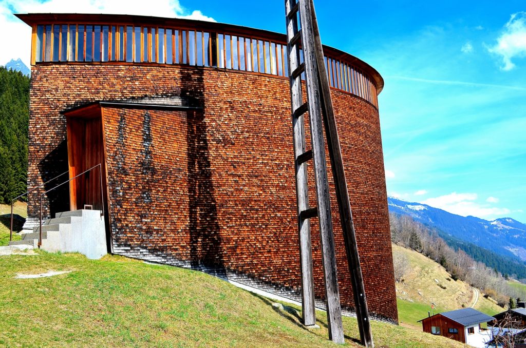 1999-architect-peter-zumthor-saint-benedict-chapel-sumvitg-graubunden ...