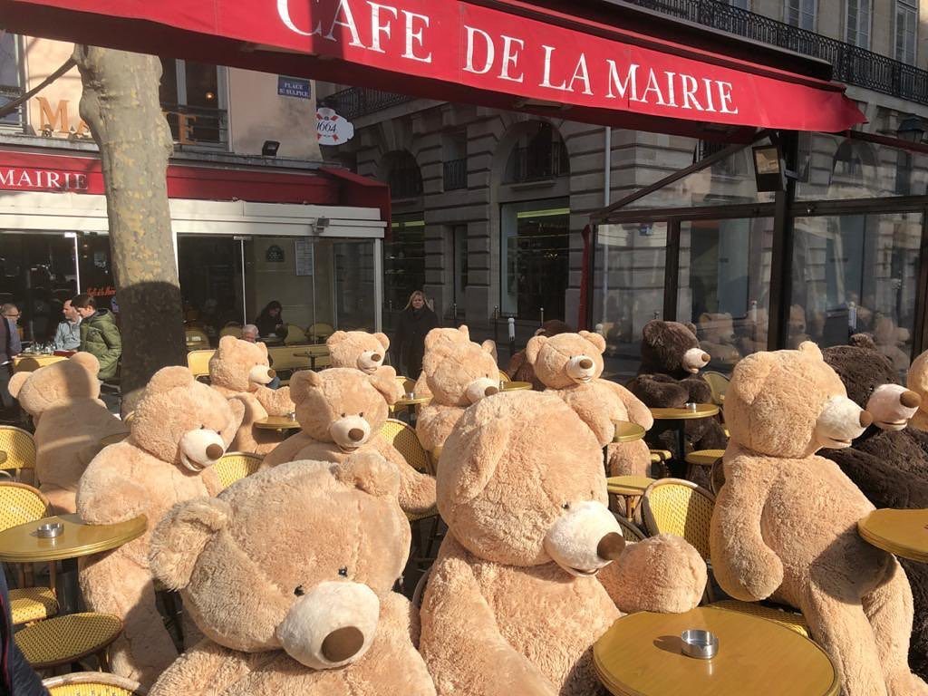 Teddy Bears Invade Paris The Molly And Claude Team