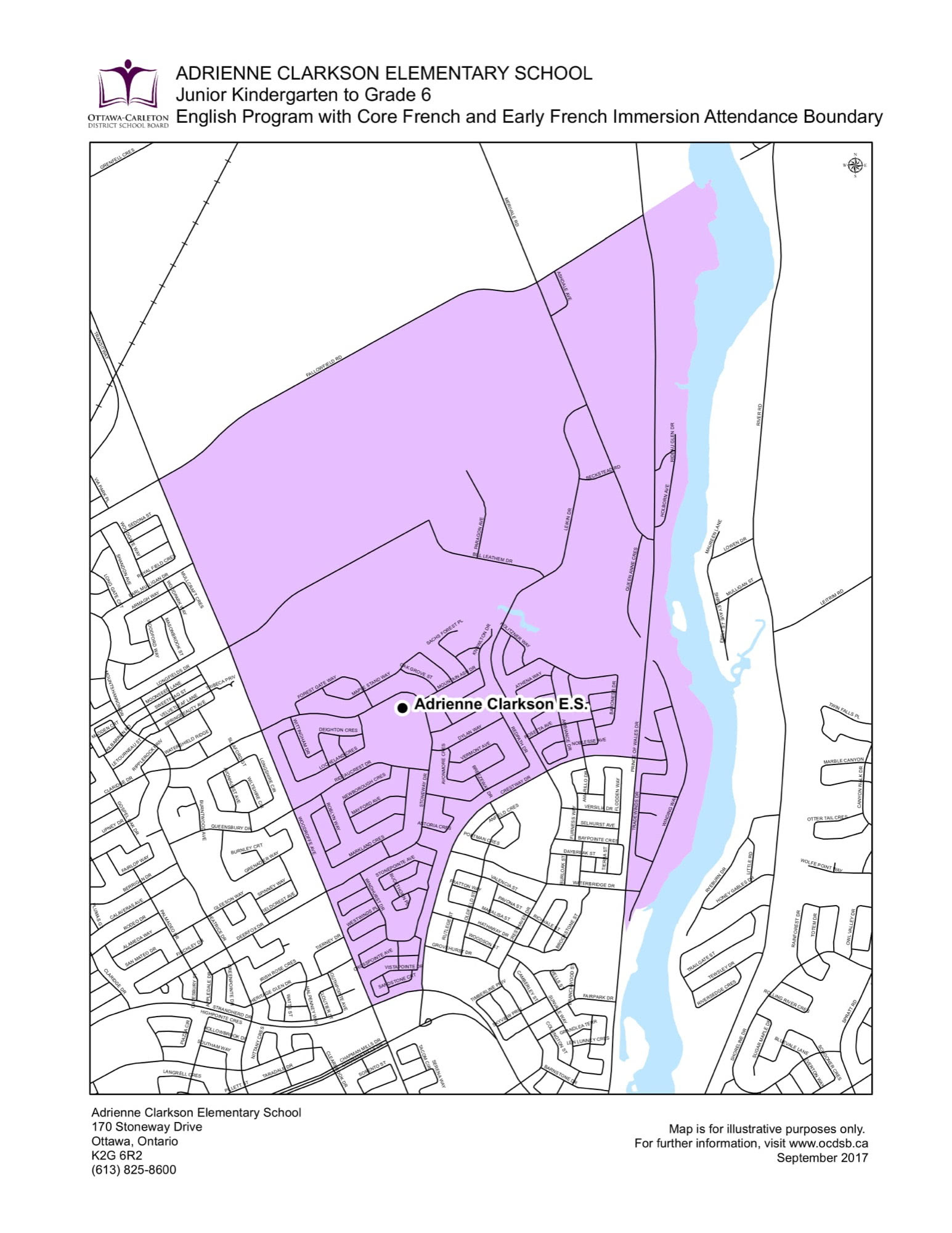 Ottawa-Carleton District School Board Elementary Attendance Boundary ...