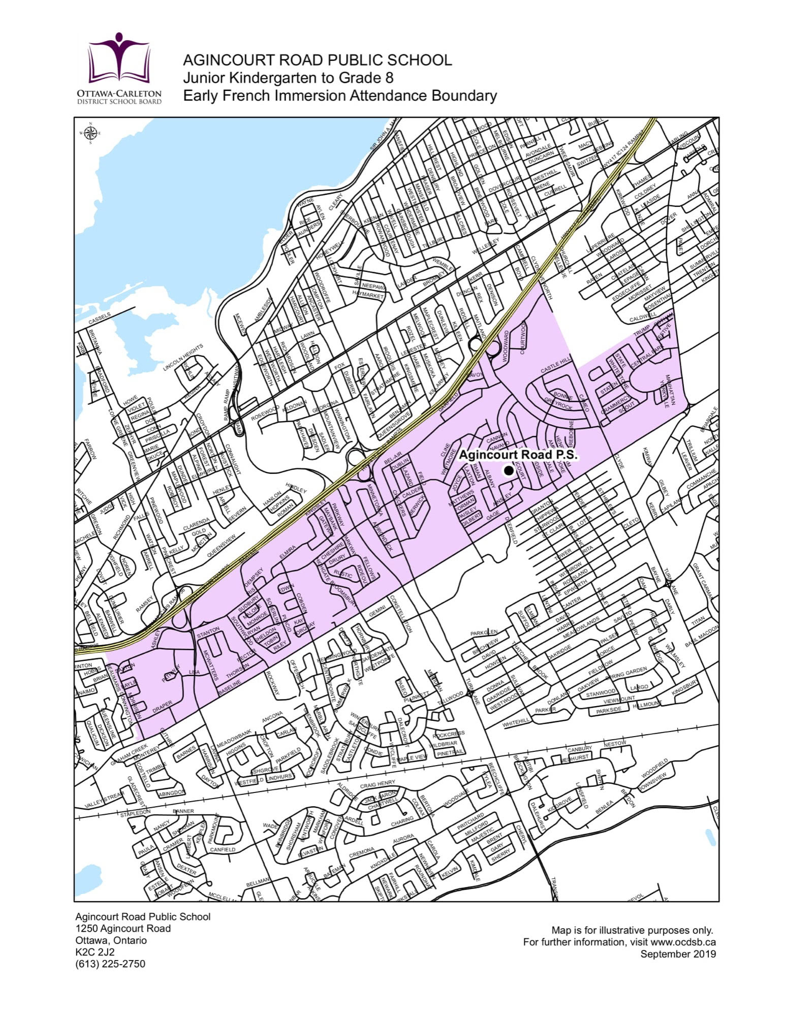 Ottawa-Carleton District School Board Elementary Attendance Boundary ...