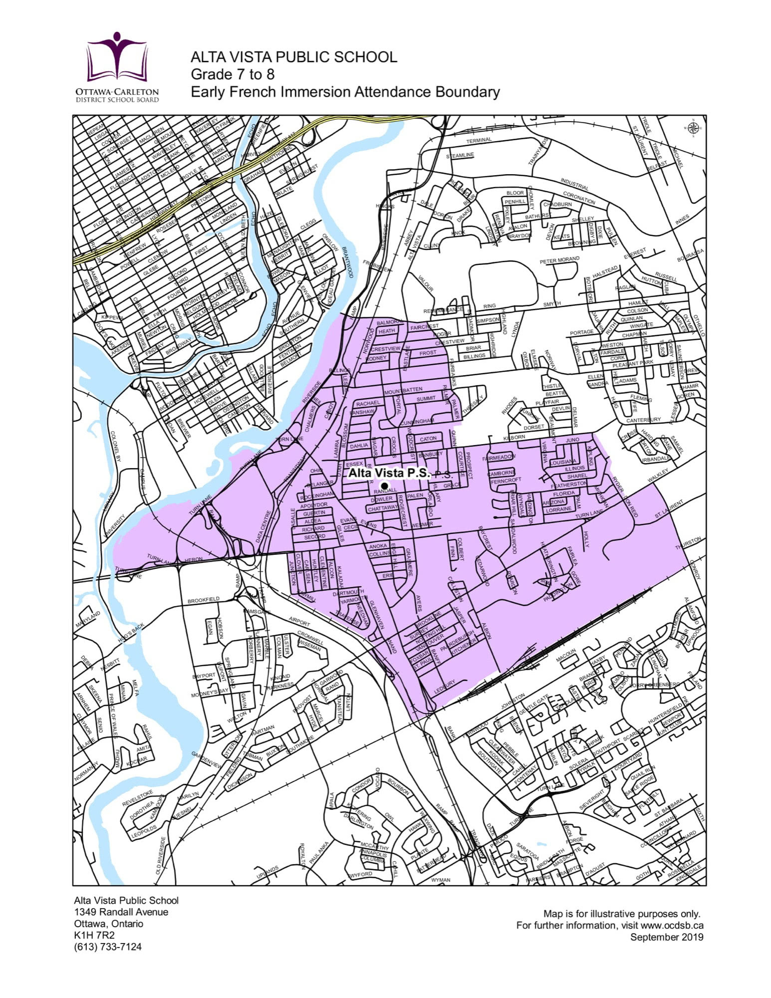 Ottawa-Carleton District School Board Elementary Attendance Boundary ...