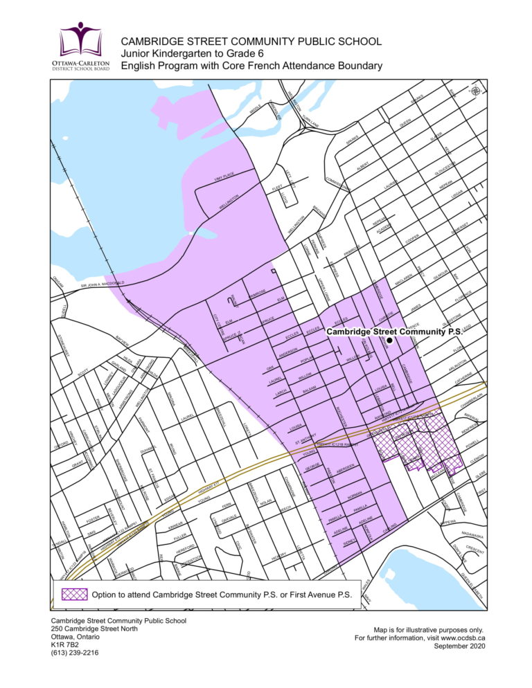 Ottawa-Carleton District School Board Elementary Attendance Boundary ...