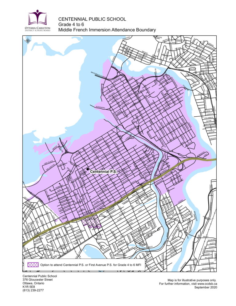 Ottawa-Carleton District School Board Elementary Attendance Boundary ...