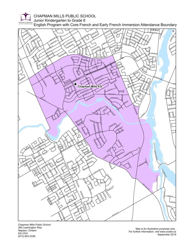 Ottawa-Carleton District School Board Elementary Attendance Boundary ...