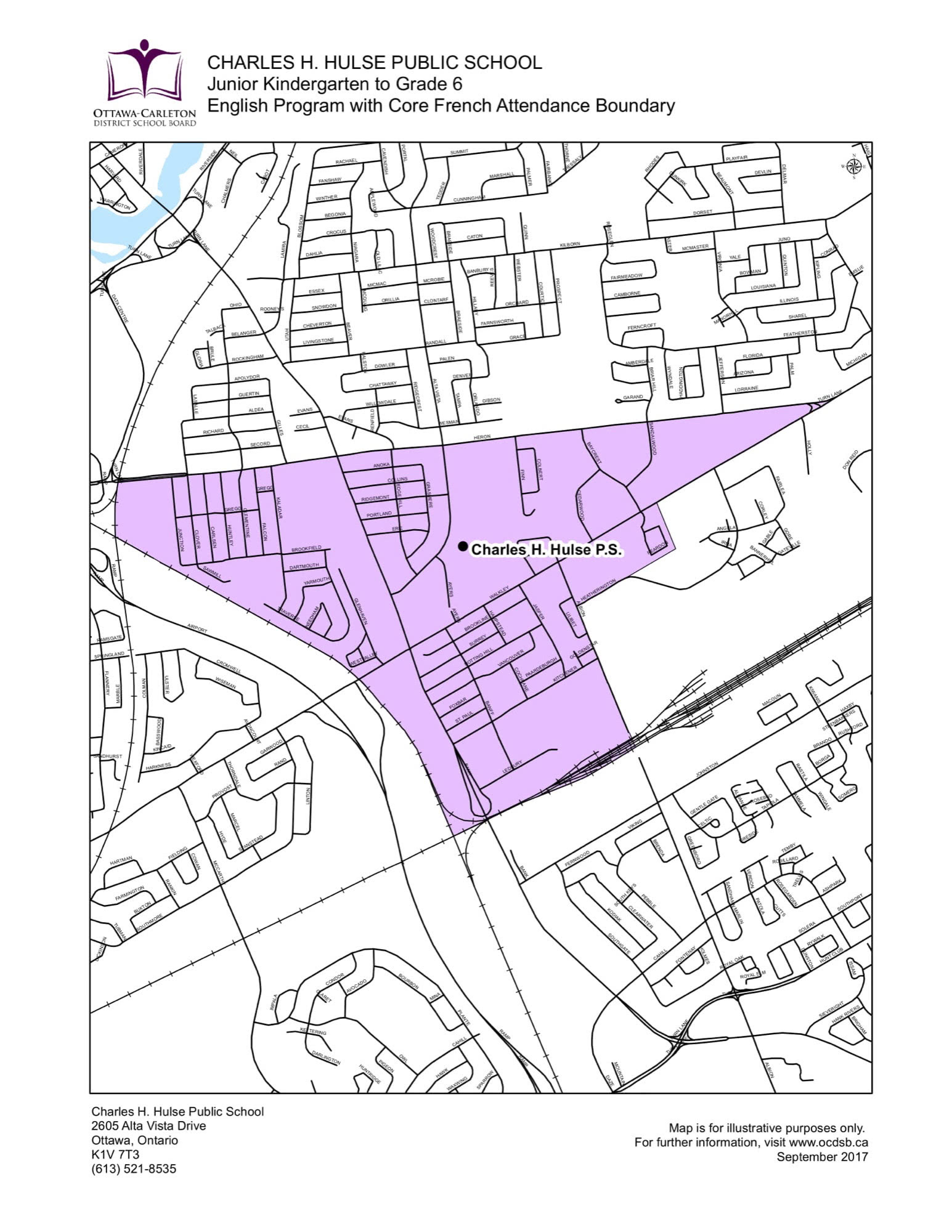 Ottawa-Carleton District School Board Elementary Attendance Boundary ...