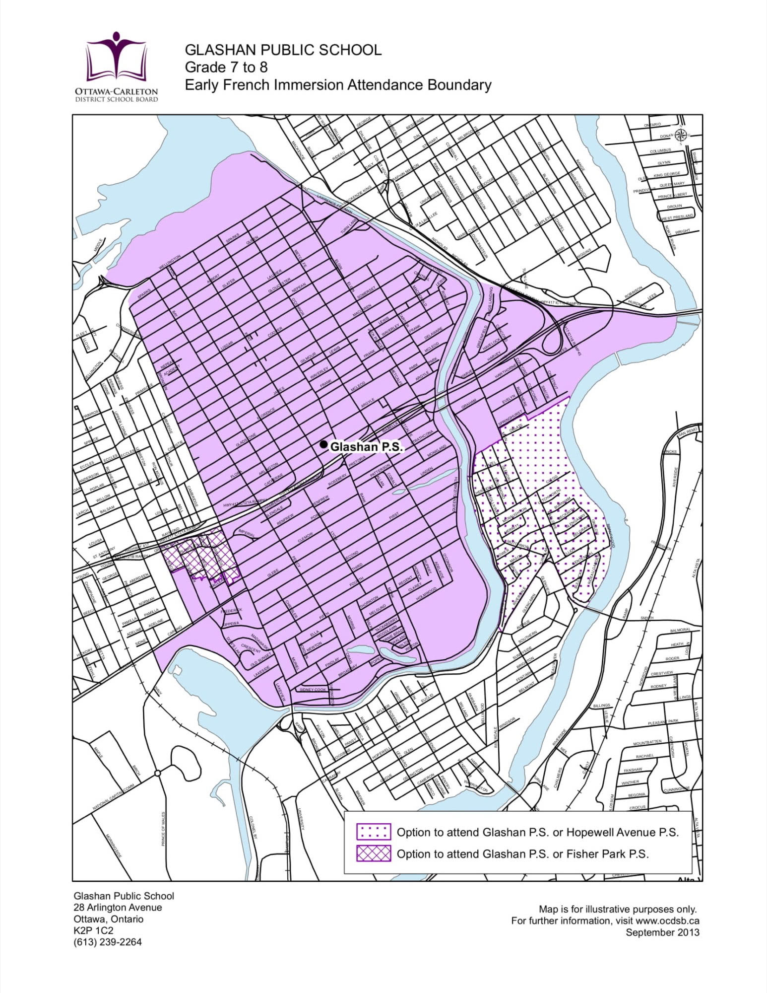 Ottawa-Carleton District School Board Elementary Attendance Boundary ...