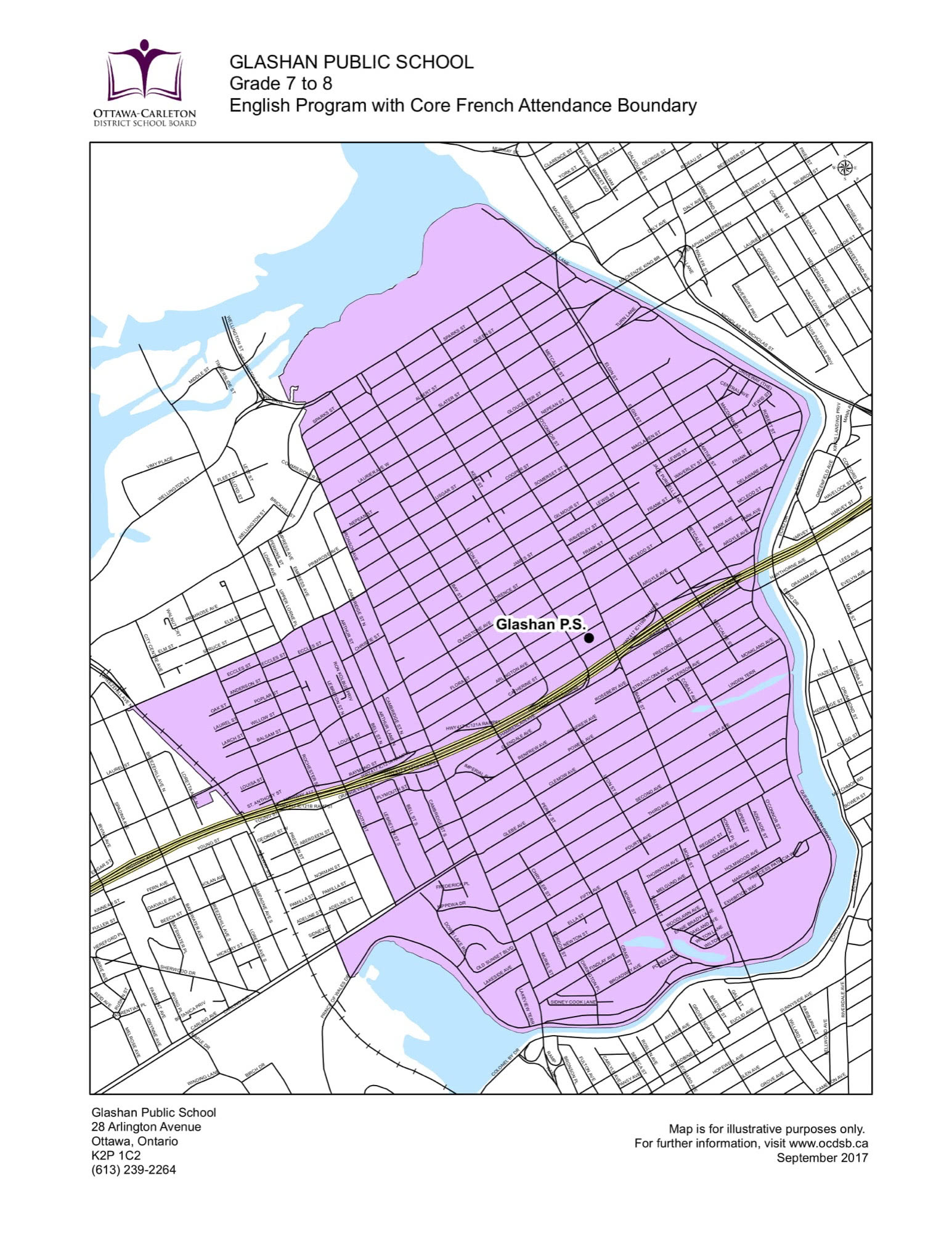 Ottawa-Carleton District School Board Elementary Attendance Boundary ...