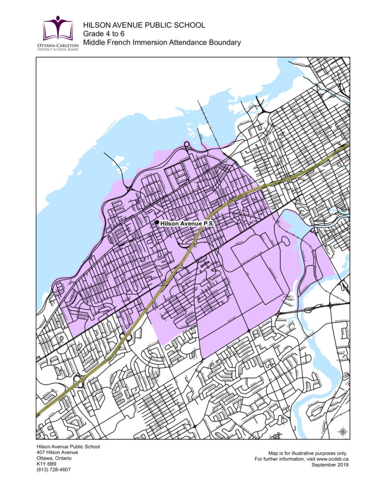 Ottawa-Carleton District School Board Elementary Attendance Boundary ...