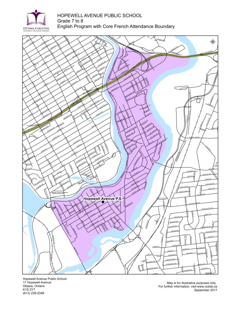 Ottawa-Carleton District School Board Elementary Attendance Boundary ...