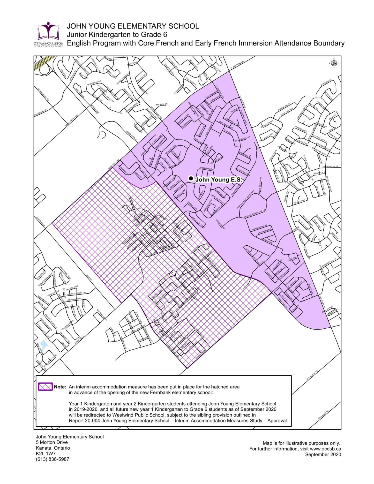 Ottawa-carleton District School Board Elementary Attendance Boundary 