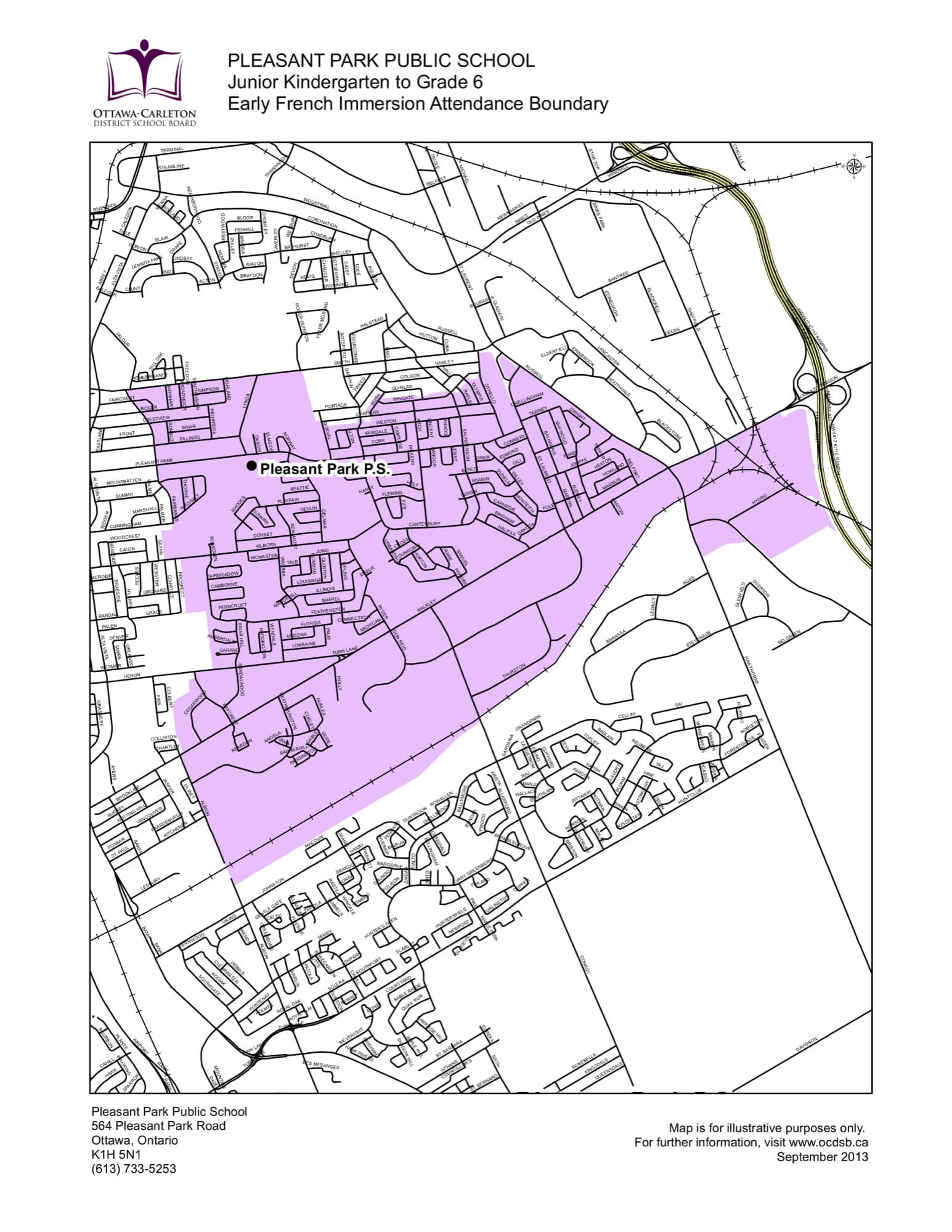 Ottawa-Carleton District School Board Elementary Attendance Boundary ...