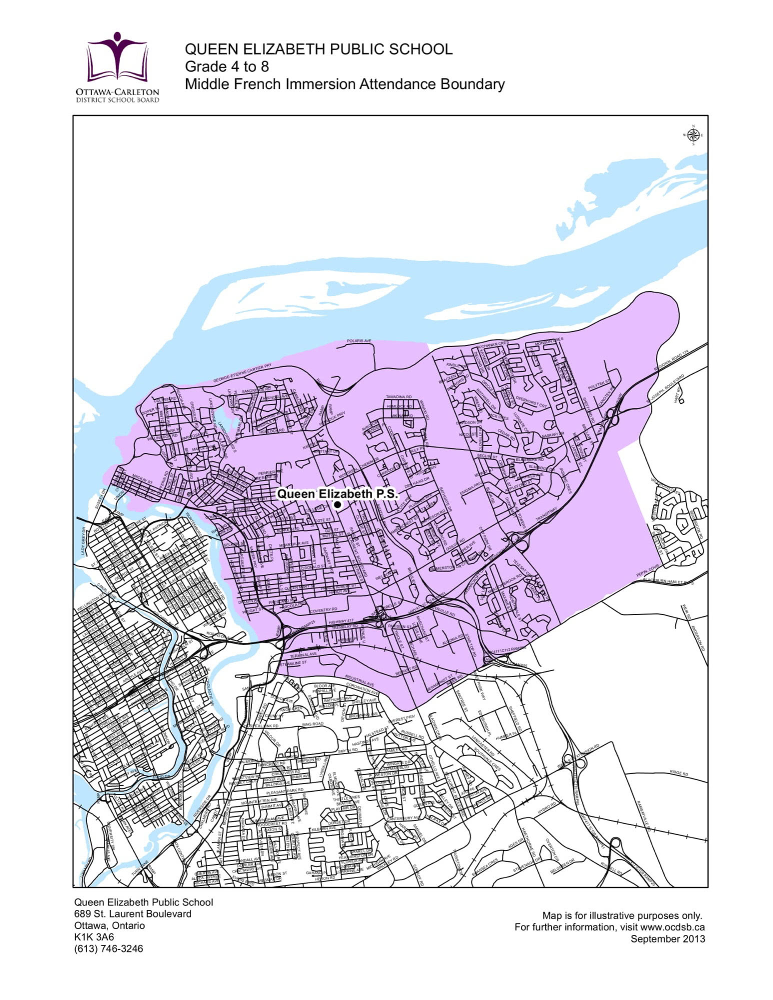 Ottawa-Carleton District School Board Elementary Attendance Boundary ...