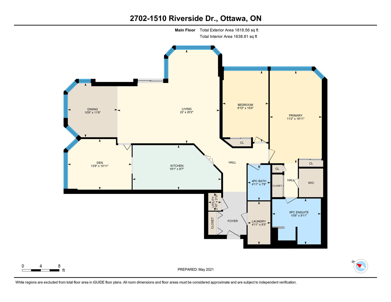 Ottawa Condo for Sale Riverview Park 2702-1510 Riverside Drive $850,000 ...